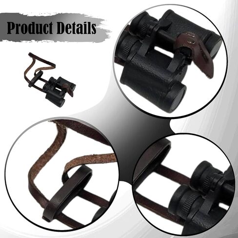 Miniature Telescope Model 1/6 Scale Action Figure Props Binoculars Collectible Soft Rubber Compact Decoration Suitable for Man Male 12 Inch Scenes in Saudi Arabia