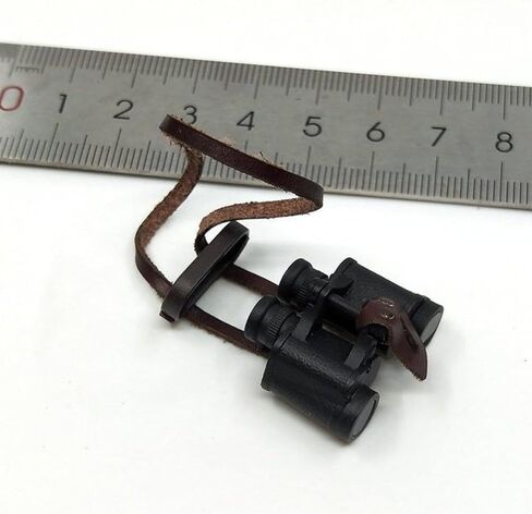 Miniature Telescope Model 1/6 Scale Action Figure Props Binoculars Collectible Soft Rubber Compact Decoration Suitable for Man Male 12 Inch Scenes in Saudi Arabia