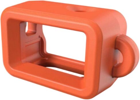 Camera Floatation Case Action Camera Float Case Housing Shell Water Buoyant Protection High Visibility Easy Recovery, Orange, Floating Frame Protective Case in Saudi Arabia