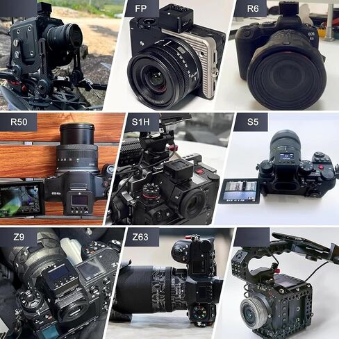 Camera External Gyroscope Stabilizer, Rechargeable Aluminum Camera Stabilizer, Anti Shake, Cold Shoe Mount, for Outdoor Photography and Videography, DSLR Camera Gadgets in Saudi Arabia