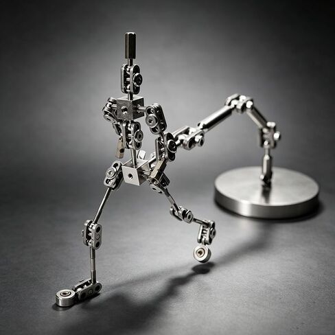 Stop Motion Stabilizer, with Brass Extension Nozzle | Counterweight Round Base, Equipped for Handcrafted Animation Shooting Work in Kuwait