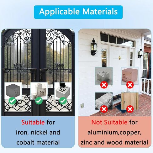 Magnetic Doorbell Mount Compatible with Orbitell/Ring/Tapo Doorbell | 2 Pack No-Drill Strong Magnetic Adsorption Holder, Easy to Install & Remove, Renter-Friendly for Apartment Office Home, Black in Saudi Arabia