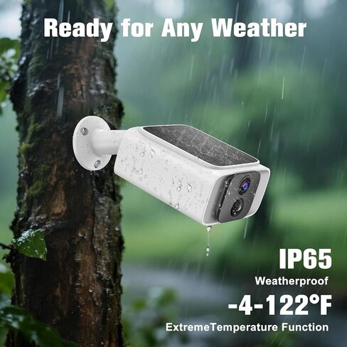 4G LTE Cellular Solar Security Camera Outdoor,365 Days Unlimited Data | Tuya Smart Camera,2K Outdoor Surveillance,Color Night Vision, AI PIR Motion Sensor,No WiFi Security Camera ,64GB Storage in Kuwait