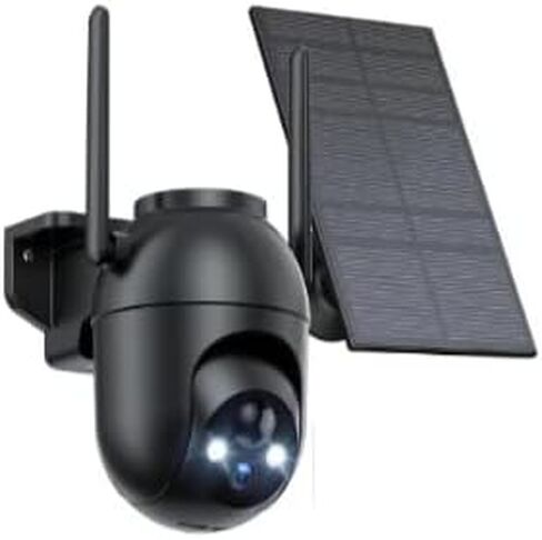 VicoHome CQ1 Solar Camera Outdoor Wireless – Security Monitoring 2K HD, 360° View, Battery-Powered, AI Motion Detection, Two-Way Audio, Color Night Vision, IP65 Waterproof, Free Cloud & SD Storage in Kuwait