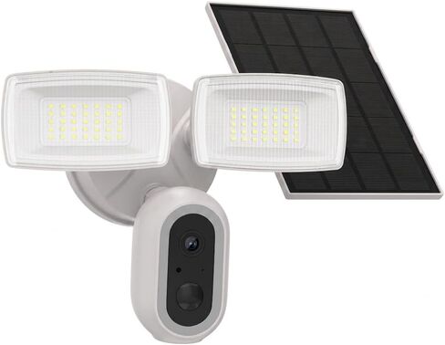 Onforu Solar Flood Light Camera, 2K Wireless Outdoor Floodlight Security Cam in Kuwait