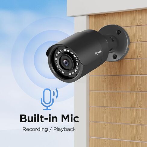 4K Security IP Bullet PoE Camera Outdoor, PB37FA3-8M | 8MP Wired Surveillance Camera, Human/Vehicle Detection 2.8mm Lens 110- Wide Angle, IP67 Weatherproof, 100ft IR Night Vision in Saudi Arabia