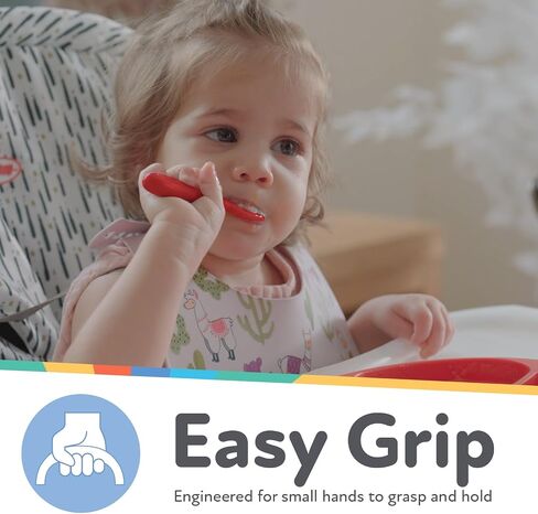 Nuby Baby's First Spoons - 3 Pack | Multicolor in Saudi Arabia