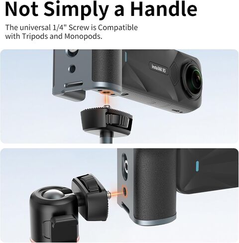 VRIG Street Photography Grip for Insta360 X5 with Bluetooth Remote,Magnetic Quick-Release,Ergonomic Handle Design in Kuwait