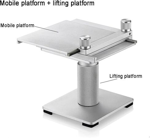 X-Y Gliding Table for Microscope,Manual Slide Stage for Inspections,40mm Travel Distance,w/Vertical Raised Stand,for Inspections,Macro/Micro Photography in Saudi Arabia