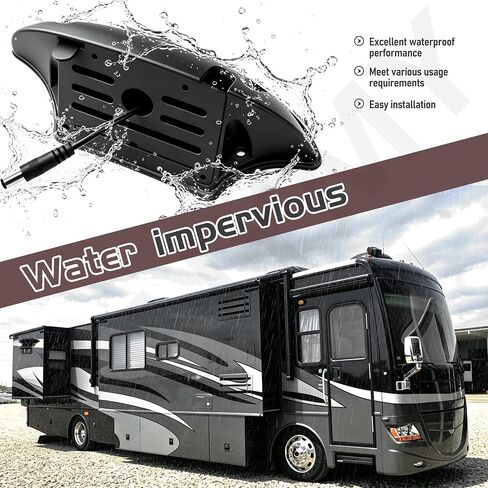 Universal Backup Camera Bracket Adapter & FRCBRKT-BL Mounting Bracket | for Fu-rrion Pre-Wired Mount Pre-Install Mounting Kit for RVs Camper 5th Wheel Trailer, w/ Pig Tail Wire Plug in Saudi Arabia