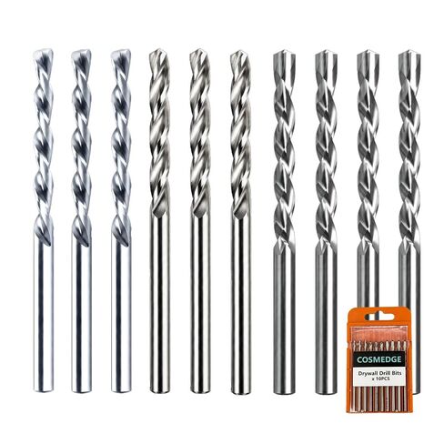 Drywall Cutting Bit 1/8-Inch, Spiral Drywall Router Bits Set for Drywall Cutout Tool (A+B+C-30 Pack) in Kuwait