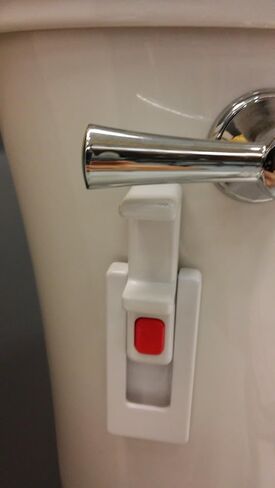 The Original Toilet Handle Lock (2-Pack) Most Trusted Toilet Handle Lock in THE World. Stops Flushing. Simple Install in Kuwait
