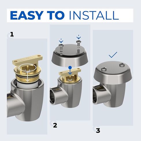 B-0969-RK01 Vacuum Breaker Repair Kit for T&S Brass | B-0969, B-969 Vacuum Breakers Replacement Part, 1/2" NPT Brass Insert, Easy Installation, Long Lasting in Saudi Arabia