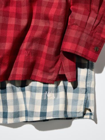 Uniqlo Flannel Boxy Shirt | Check in Saudi Arabia