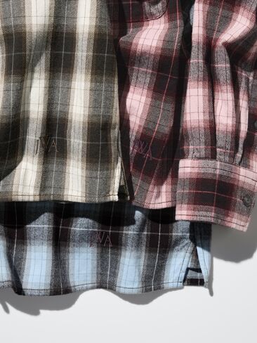 Uniqlo Flannel Boxy Shirt | Check in Saudi Arabia