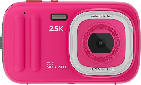 Digital Camera with 64MP High-Resolution CMOS Sensor, 2.5K Video Recording Capability, for Content Creators, No Card in Saudi Arabia