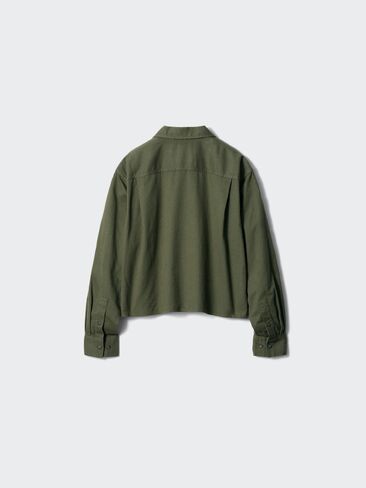 Uniqlo Flannel Boxy Shirt in Saudi Arabia