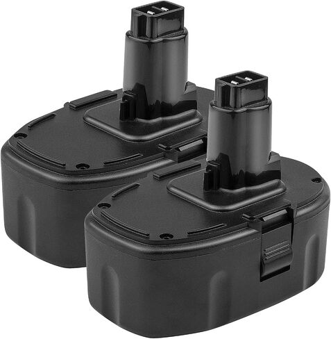 Labtec 2 حزم DC9096 18V 6000mAh بطارية ليثيوم بديلة لأدوات الطاقة اللاسلكية DeWalt 18V in Kuwait