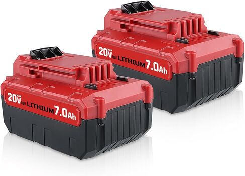 VANTTECH 2Pack PCC685L 7.0Ah Replacement for Porter Cable 20V Lithium-ion PPL1810 Battery PCC680L PCC685LP PCC682L PCC681L PCC680LP PCC640 Compatible with Porter Cable 20V Cordless Power Tools in Saudi Arabia