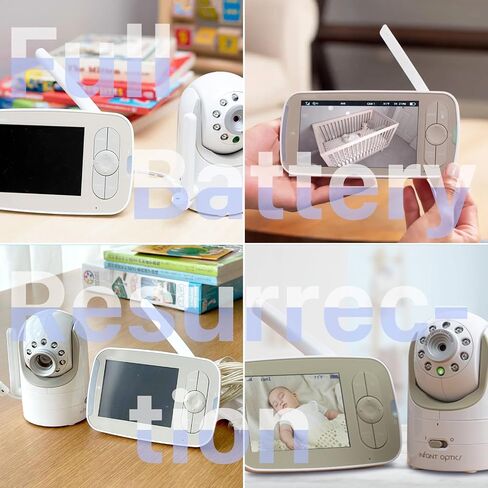 DXR-8 Battery, 2200mAh Rechargeable Battery for Infant Optics DXR-8 Baby Monitor Sp 803048 3.7V (Not Compatible with DXR-8 Pro) in Kuwait