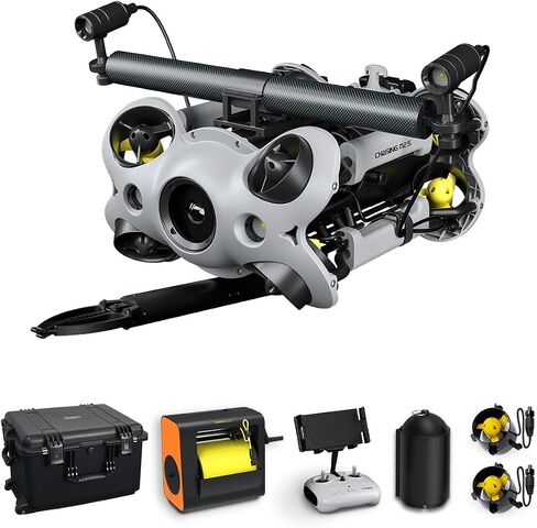 CHASING M2 S Underwater ROV Remote Control Underwater Dronewith Camera an Entry-Level Industrial ROV for Inspection, Survey, and Recovery - Built Light,Built to Work in Saudi Arabia