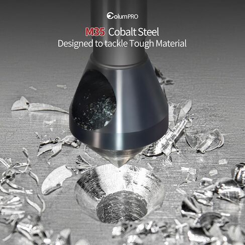 مجموعة أدوات الشطب ذات الطرف الواحد من الكوبالت - طلاء TiAlN للخدمة الشاقة M35 90 درجة للمعادن والفولاذ المقاوم للصدأ والنحاس والخشب واللوح الليفي، 2-5، 10-15، 15-20 مم، 1/4 بوصة - 3/4 بوصة in Kuwait