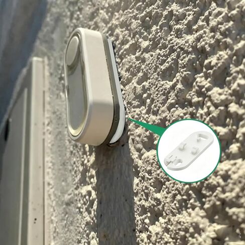 Mounting Plate for Honeywell DCP311/DCP511/DCP911 Doorbells, 2-Pack(White) in Saudi Arabia