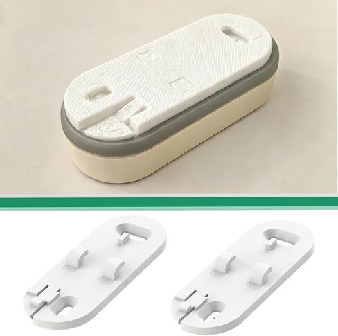 Mounting Plate for Honeywell DCP311/DCP511/DCP911 Doorbells, 2-Pack(White) in Saudi Arabia