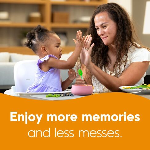 NumNum Feeding Littles Baby Spoons 6 Months, 3-Pack Neon in Saudi Arabia