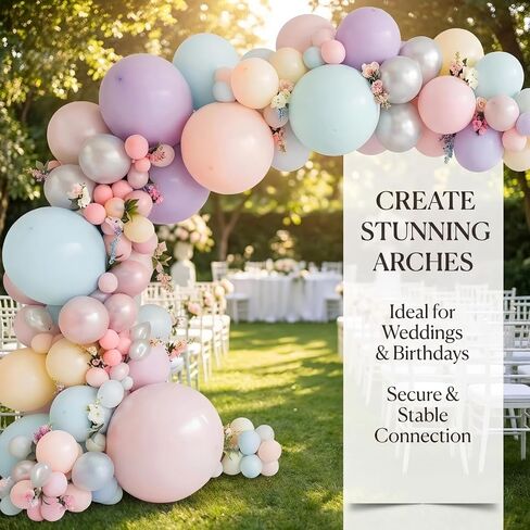 Balloon Arch Clips, Transparent, 20pcs, 3.54inch | Large Plastic Spring Clip, Heavy Duty Clamps, Clear, For Backdrop, For Balloon Arch in Kuwait