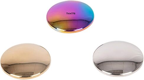 tickit Sensory Reflective Sound Buttons, Set of 3, Safe for All Ages | Mirrored Disks for Babies and Toddlers, Sensory Stacking Toy in Kuwait
