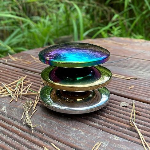 tickit Sensory Reflective Sound Buttons, Set of 3, Safe for All Ages | Mirrored Disks for Babies and Toddlers, Sensory Stacking Toy in Kuwait