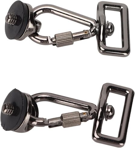 Camera Shoulder Strap Hook Set with Smooth Rotation, Secure Lock, Quick Attachment for Sling and Bag, Efficient Operation, Protects Camera From Scratches in Saudi Arabia