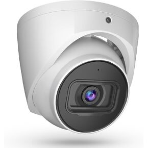 8MP IP Camera, DMSS/SmartPSS Lite, 4K PoE Turret Outdoor Starlight Camera with Mic, Human/Vehicle Detection, IVS, Intrusion Tripwire Alarm, 2.8mm 125°Wide Angle, Metal IP67, H265+, 256GB in Saudi Arabia