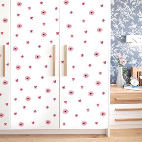 123 Pcs Pastel Polka Dots Wall Stickers, Colorful Round Wall Decal, Peel and Stick Rainbow Wall Stickers, Multicolor Circle Window Clings Decoration for Nursery Wallpaper Kids Bedroom Classroom Wall in Kuwait