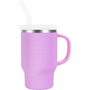 Sippy Cups for Toddlers 1-3, Spill-Proof 9oz Stainless Steel Toddler Tumbler with Handle, Leak‑Proof Baby Straw Cups, My First Tumbler, Birthday Gifts for 1 Year Old Girls Boys, BPA-Free, 2 Pack in Saudi Arabia