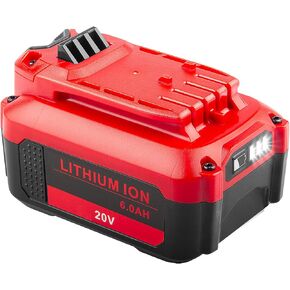 Labtec CMCB205 20V 6000mAh استبدال البطارية لبطارية Craftsman 20V CMCB204 CMCB202 CMCB201 CMCS500B CMCD700C1 أداة لاسلكية (فقط لسلسلة Craftsman 20V Max V20) in Kuwait