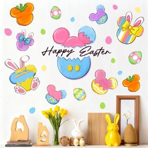 Pycat Cute Wall Decals Stickers, Be Happy Macaron Decorations Bedroom Art | Stars Home Kitchen Living Room Playroom Decor in Kuwait