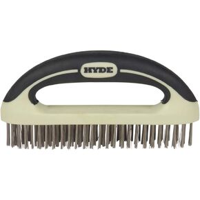 Hyde 46838 MAXXGRIP PRO Wire Brush, 8-Inch, Beige in Saudi Arabia