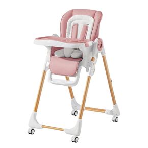 Mallify Convertible High Chairs for Babies and Toddlers, Height Adjustable Baby High Chair, High Chair with Removable Tray, Adjustable Backrest, Portable Baby Dinning Chair with Lockable Wheels in Saudi Arabia