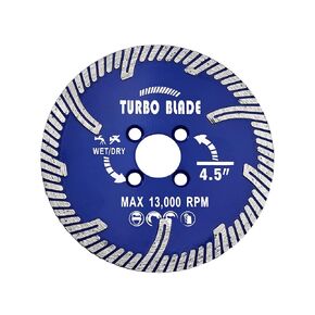 6" Granite Cutting Blade for Concrete Masonry Brick Stone | Wet or Dry for fast,Precise,and Durable Performance,Fast Agressive Cutting,5/8" to 7/8" Arbor Hole in Kuwait