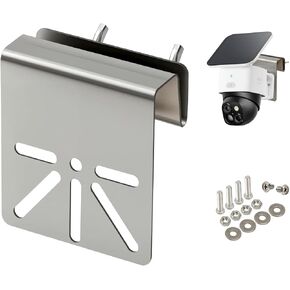 Gutter Mount Bracket Compatible with Eufy SoloCam S340/S330/E30 | No Drill Installation Weatherproof Mounting Bracket with Anti-Rust Screws for Outdoor in Saudi Arabia