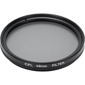 Camera CPL Lens Filter, Circular Polarizer Filter, Enhance Blue Skies and Contrast, High Definition Optical Glass for Stunning Photos,with Storage Case (58mm) in Saudi Arabia