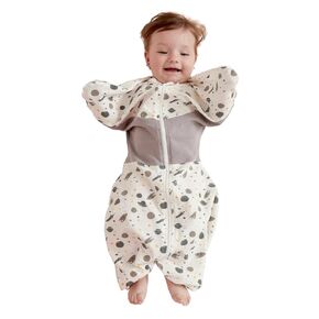 GROWNSY Swaddle Sleep Sack 6-9 Months, Starfish Design Baby Swaddle Sack, Dual-Zipper for Easy Diaper Changes, Proper Hip Development & Openable Foot Button, 19-27 lbs, Space Tourism in Saudi Arabia