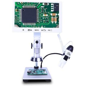 Industrial Microscope 1600w Pixel Photography Audio Video Connected to The Computer in Kuwait