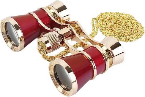 Opera Glasses Binoculars 3 X 25 Compact and Lightweight Optical BK7 Theater Glasses with Chain for Adults Kids Women in Concert Theater Opera in Saudi Arabia