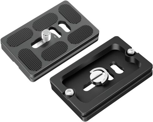 150mm Arca-Swiss Quick Release Plate Dual 1/4" Screws Tripod Camera Plate | 150mm aluminum alloy extended quick release plate, w/Anti-Slip Pad, fits DSLR, mirrorless cameras and large telephoto lenses in Saudi Arabia