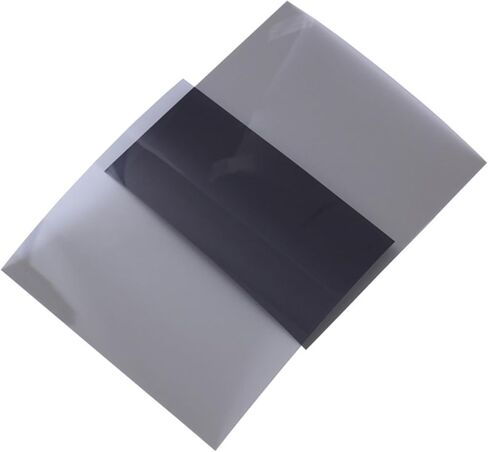 2Pcs 10x10cm Polarizer Linear Polarizing Filter Adhesive Film Sheet for Educational Physics Photography Lighting Polarizer Film Sheets LCD Repair Adhesive Projector Screen Repair in Kuwait