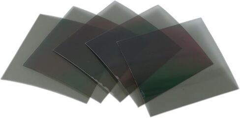 2Pcs 10x10cm Polarizer Linear Polarizing Filter Adhesive Film Sheet for Educational Physics Photography Lighting Polarizer Film Sheets LCD Repair Adhesive Projector Screen Repair in Kuwait