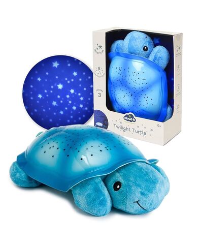 Cloud b Calming Nightlight Star Projector | Gentle Brightness | 3 Colors | 8 Constellations | Auto-Shutoff | Twilight Turtle Green in Kuwait